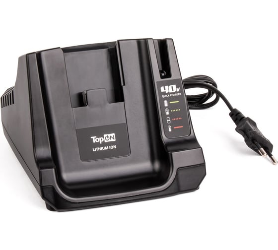 Зарядное устройство TopOn для аккумуляторов Black&Decker BD40V/LCS36/LCS40 36V, Дополнительно 2xUSB TOP-BD40V 1