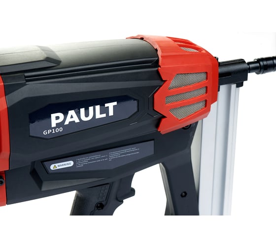 Газовый монтажный пистолет по бетону PAULT GP100 обойма на 30 гвоздей PGP100