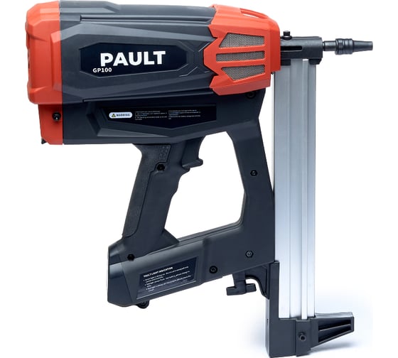 Газовый монтажный пистолет по бетону PAULT GP100 обойма на 40 гвоздей PGP100-40