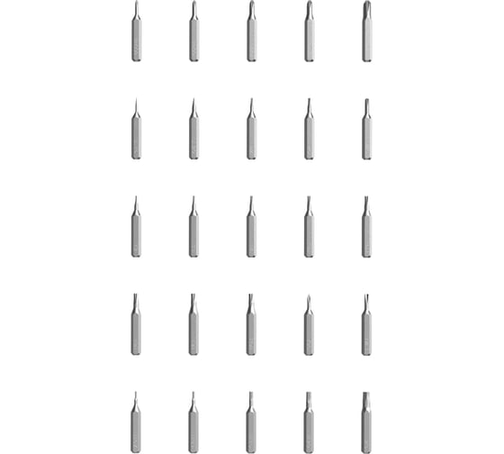 Аккумуляторная отвёртка с набором бит HOTO Precision Screwdriver ADV (серый, QWLSA001) HFE0013GL
