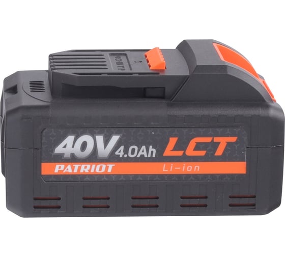 Батарея аккумуляторная Patriot BL44 40В платформа LCT, 4.0Ач(21700) 180301144