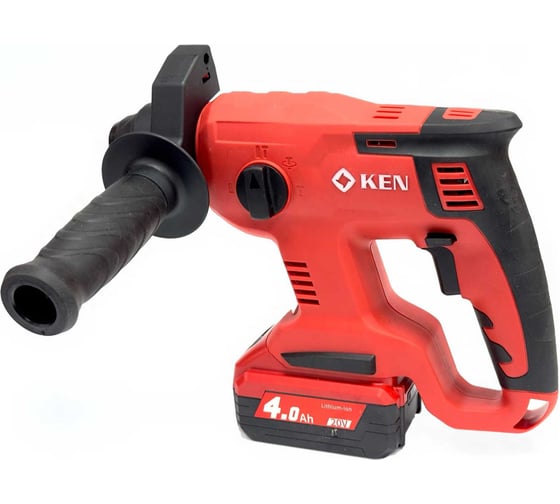 Перфоратор KEN BL2120-40C (20V 4.0AhВ) с регулировкой оборотов, 3-22 мм, 0-1400об/мин 115.413.9405