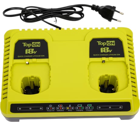 Зарядное устройство для аккумуляторов Ryobi RC18240 ONE+ 12V-18V TopOn TOP-RC18240