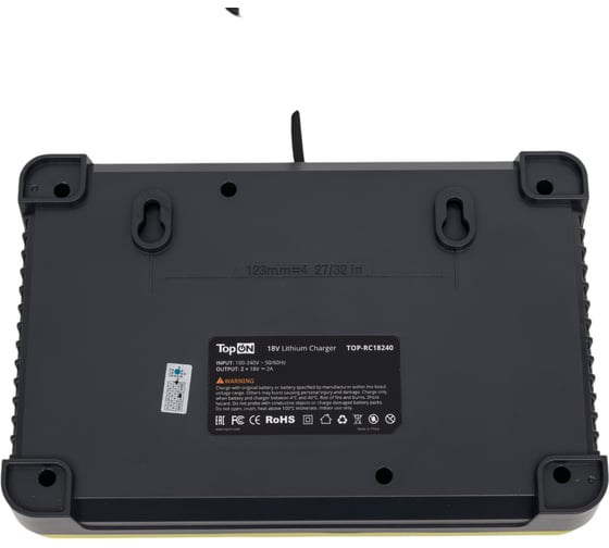 Зарядное устройство для аккумуляторов Ryobi RC18240 ONE+ 12V-18V TopOn TOP-RC18240