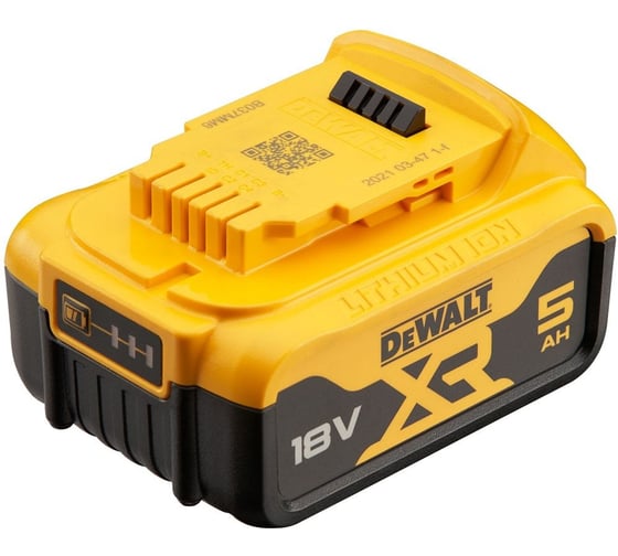Набор Dewalt: 3 АКБ DCB184, Li-Ion, 18 В, 5 Ач и зарядное устройство DCB1104, 12/18 В, 4 A DCB1104P3 DCB1104P3-QW