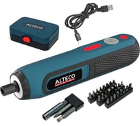 Аккумуляторная отвертка прямая ALTECO CSD 4V T 67507