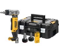 Аккумуляторный расширитель для труб DEWALT DCE400D2, 18 В, 60 ход/мин, до 25 мм, без АКБ и ЗУ, в кейсе TSTAK DCE400NT-XJ