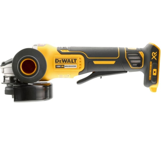 Аккумуляторная угловая шлифмашина DEWALT DCG406NT, 18 В, 125 мм, 9000 об/мин, без АКБ и ЗУ, в кейсе TSTAK DCG406NT-XJ