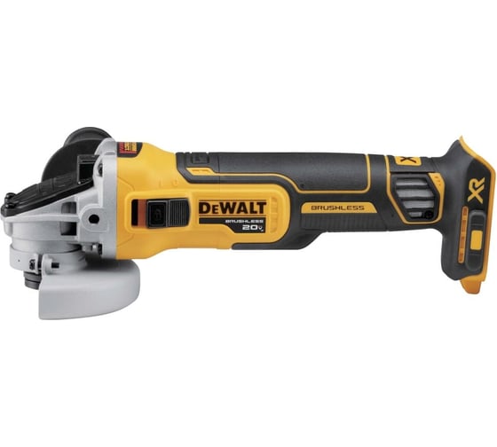 Аккумуляторная угловая шлифмашина DEWALT DCG405N, 20 В, 100 мм, 9000 об/мин, без АКБ и ЗУ DCG405N-A9