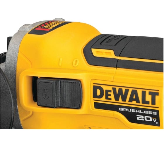 Аккумуляторная угловая шлифмашина DEWALT DCG405N, 20 В, 100 мм, 9000 об/мин, без АКБ и ЗУ DCG405N-A9
