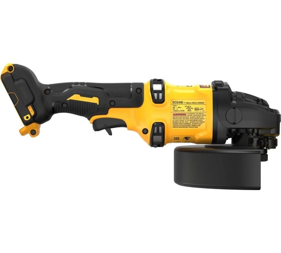 Аккумуляторная угловая шлифмашина DEWALT DCG440N, 54 В, 180 мм, 6500 об/мин, без АКБ и ЗУ DCG440N-XJ