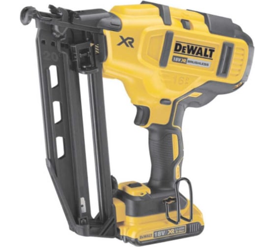 Аккумуляторный шпилькозабивной пистолет DEWALT DCN660D2, 18 В XR, 2 АКБ, 2 А*ч DCN660D2-QW