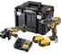 Набор электроинструмента Dewalt DCK2020P2T, 18 В: ударная дрель-шуруповерт DCD791 и угловая шлифмашина DCG405, с 2 АКБ 5 Ач и ЗУ, в кейсе TSTAK, DCK2020P2T-QW 1