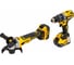 Набор электроинструмента Dewalt DCK2020P2T, 18 В: ударная дрель-шуруповерт DCD791 и угловая шлифмашина DCG405, с 2 АКБ 5 Ач и ЗУ, в кейсе TSTAK, DCK2020P2T-QW 4