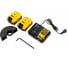 Набор электроинструмента Dewalt DCK2020P2T, 18 В: ударная дрель-шуруповерт DCD791 и угловая шлифмашина DCG405, с 2 АКБ 5 Ач и ЗУ, в кейсе TSTAK, DCK2020P2T-QW 18