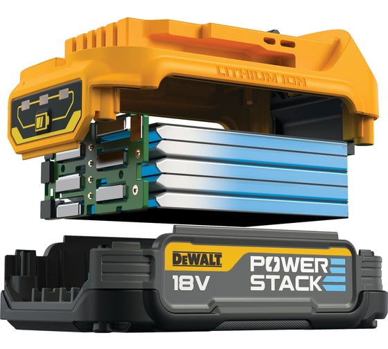 Аккумулятор Dewalt DCBP034, Li-Ion, 18 В, 1.7 Ач, 1 шт DCBP034-XJ