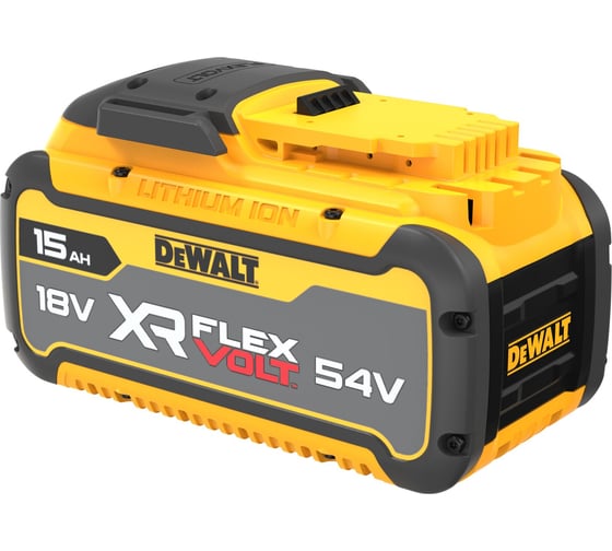 Аккумулятор Dewalt DCB549, Li-Ion, 18 В, 15 Ач, 1 шт DCB549-XJ