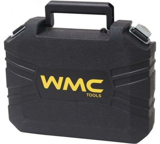 Аккумуляторный шуруповерт с набором бит и аксессуаров WMC TOOLS 36 предметов, в кейсе 48163 1036