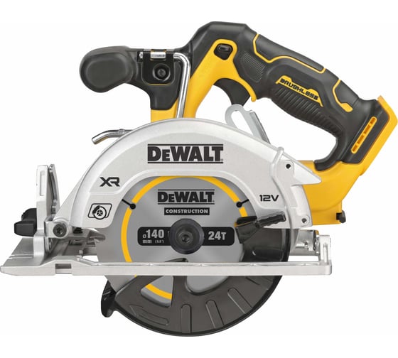 Аккумуляторная дисковая пила Dewalt DCS512NT, 12 В, 140 мм, 3600 об/мин, без АКБ и ЗУ, в кейсе TSTAK DCS512NT-XJ