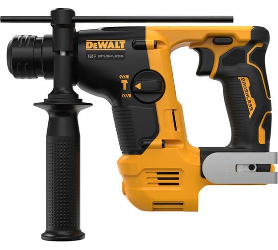 Аккумуляторный перфоратор DEWALT DCH072NT, 12 В, 1.2 Дж, 4280 уд/мин, без АКБ и ЗУ, в кейсе DCH072NT-QW