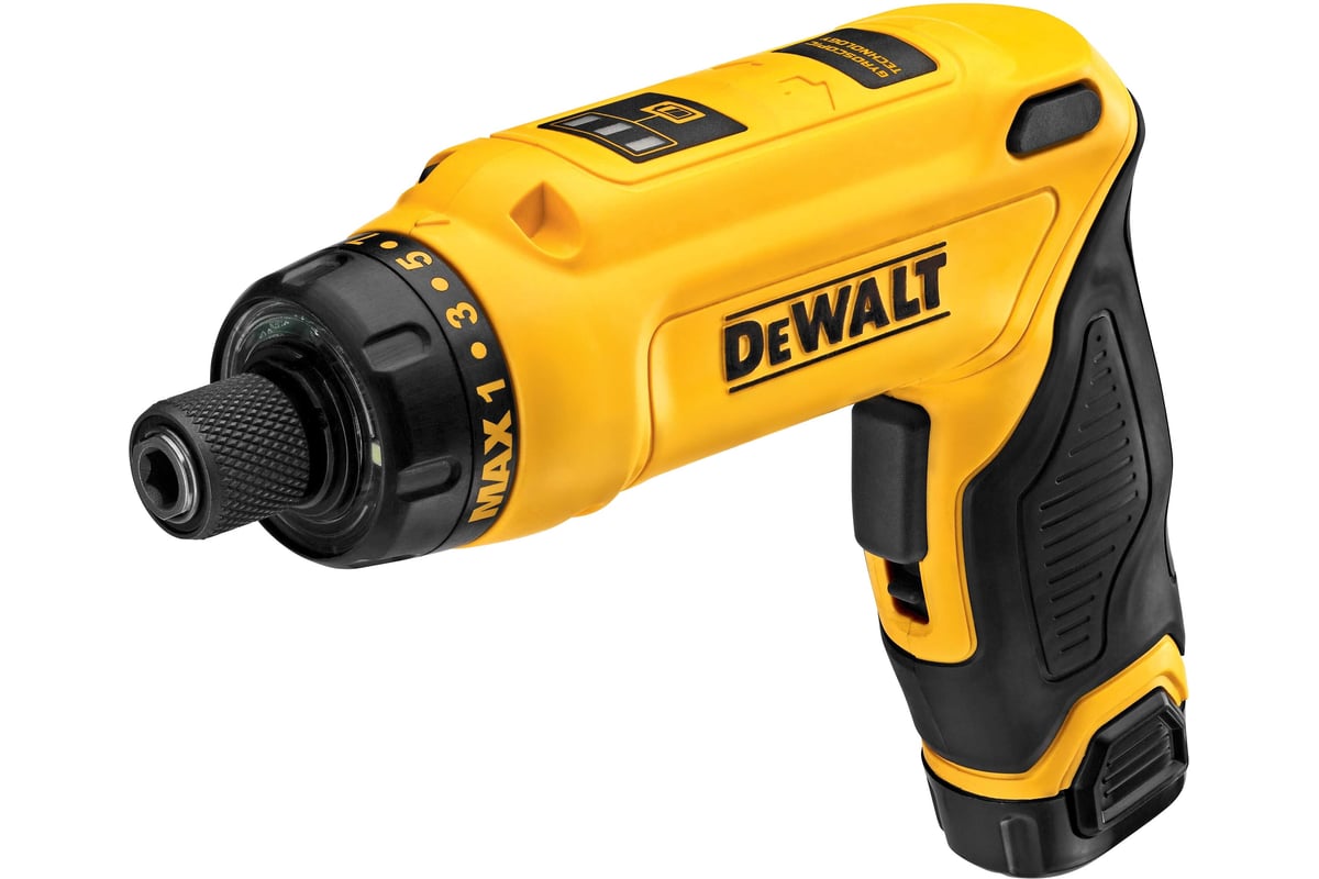 Аккумуляторная отвертка Dewalt DCF680G2, 7.2 В, 430 об/мин, с 2 АКБ 1 ...