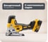 Аккумуляторный лобзик DEWALT DCS335P2, 18 В, 3200 ход/мин, 26 мм, с 2 АКБ 5 Ач и ЗУ, в кейсе TSTAK DCS335P2-QW 1