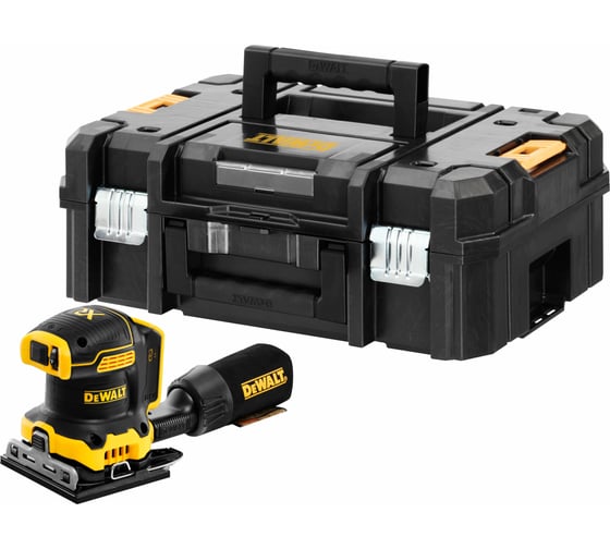 Вибрационная шлифмашина DEWALT DCW200N, 18В, без Акб и ЗУ, с кейсом TSTAK, DCW200NT DCW200NT-XJ