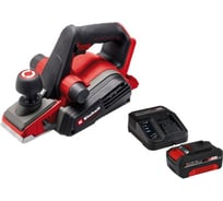 Рубанок аккумуляторный Einhell PXC TP-PL 18/3 Li BL, 18 В, 82 мм, 0-3 мм + 1 акк. 4 Ач + ЗУ 3 А 4345405SET