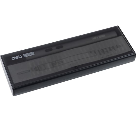 Отвертка аккумуляторная прецизионная + 25 бит DELI Home series Black DY-DP04-1B1 (3,7В, 260мАч, 0,2-3Нм, 200об/мин, Type-C, кейс) 172408