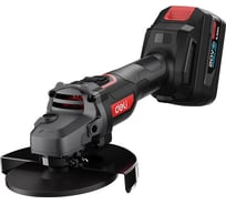 Угловая шлифмашина аккумуляторная DELI 125мм DE-JM20-2D4 (2 акб, 20В х 4Ач, ЗУ, 20В, 3 скорости, сумка) 164318