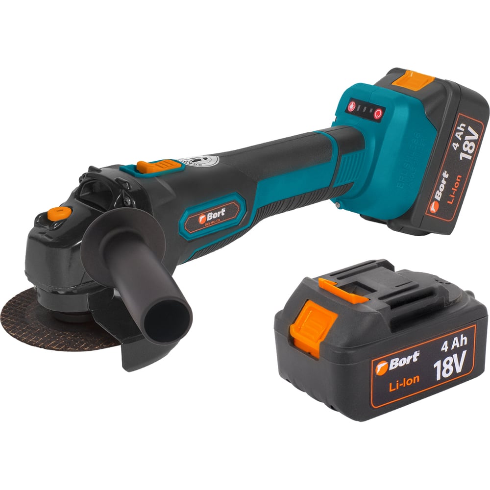 МашинашлифовальнаяугловаяаккумуляторнаяBORTBWS-21Li-R(безАКБиЗУ)93413540