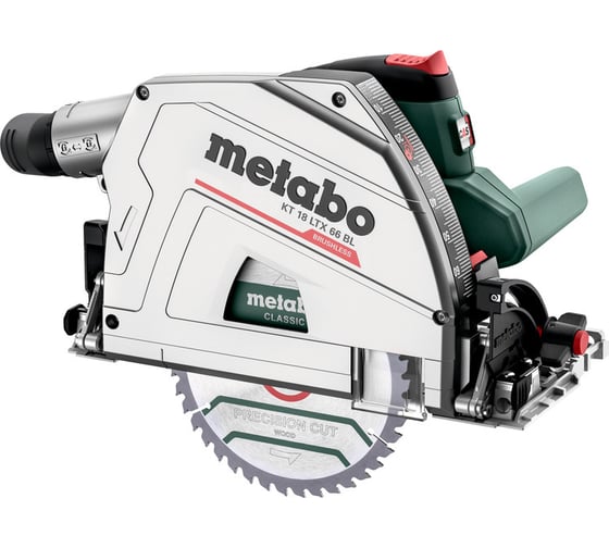 Аккумуляторная погружная пила Metabo KT 18 LTX 66 BL 601866660