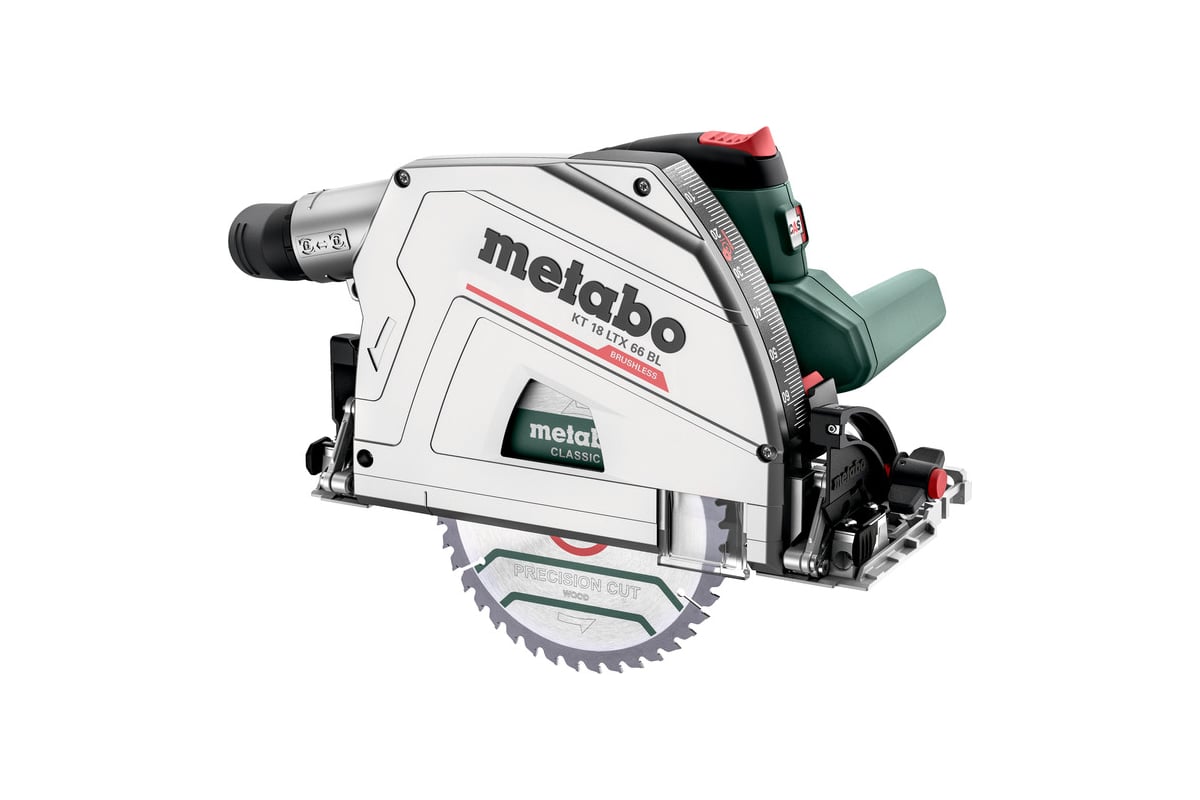 Аккумуляторная погружная пила Metabo KT 18 LTX 66 BL 601866840 .