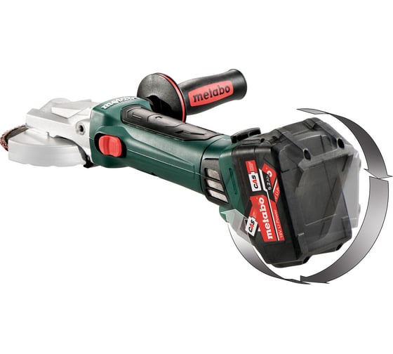 Угловая шлифмашина Metabo WF 18 LTX 125 Quick Cordl. flat head gr 601306840