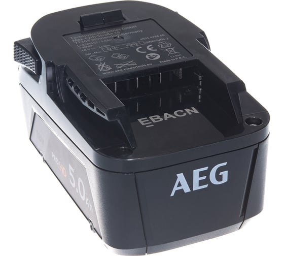 Аккумулятор L1850SHD 18В, 5Ач, Li-Ion AEG 4935478860