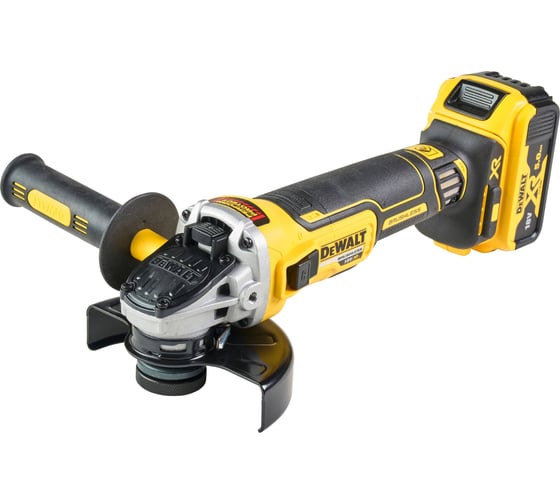 Набор аккумуляторный Dewalt DCK422P3, 18 В: дрель-шуруповерт DCD796 + шуруповерт DCF887 + УШМ DCG405 + перфоратор DCH273, с 3 АКБ 5 Ач и ЗУ, в 2 кейсах DCK422P3-QW
