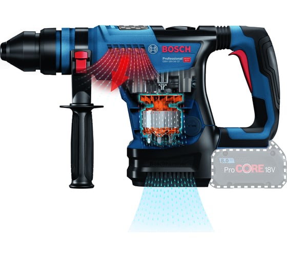 Аккумуляторный перфоратор BOSCH GBH 18V-34 CF 0611914021