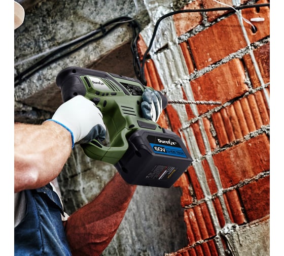 Аккумуляторная перфораторная дрель Durofix 60V RY6001 RY6001-PM