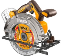 Аккумуляторная циркулярная пила INGCO SUPER INDUSTRIAL BL 20B 165мм, без АКБ и ЗУ CSLI1652