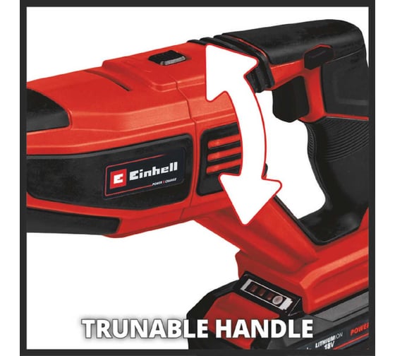 Пила сабельная аккумуляторная Einhell PXC TP-AP 18/28 Li BL + 1 акк. 4 Ач + ЗУ 3 А 4326310SET
