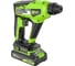 Перфоратор GreenWorks GD24SDS1, 24V, б/щет, 1.2 Дж, 4800уд/мин, 12 мм в бетоне, 1x2Ач, ЗУ, коробка 3803107VUA 7