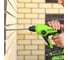Перфоратор GreenWorks GD24SDS1, 24V, б/щет, 1.2 Дж, 4800уд/мин, 12 мм в бетоне, 1x2Ач, ЗУ, коробка 3803107VUA 10