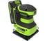 Плоская шлифовальная машина GreenWorks G24SS14, 24V, 115x140мм, 5500 об/мин, ампл. 1,6 мм, 1x2Ач,ЗУ, коробка 3100507VUA 4