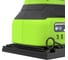 Плоская шлифовальная машина GreenWorks G24SS14, 24V, 115x140мм, 5500 об/мин, ампл. 1,6 мм, 1x2Ач,ЗУ, коробка 3100507VUA 8