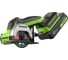 Угловая мини-шлифмашина GreenWorks GD24UCS, 24V, б/щет, 20000 об/мин,76 мм, рез 18 мм, 1x2Ач, ЗУ, коробка 3402007VUA 3