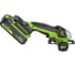 Угловая мини-шлифмашина GreenWorks GD24UCS, 24V, б/щет, 20000 об/мин,76 мм, рез 18 мм, 1x2Ач, ЗУ, коробка 3402007VUA 5