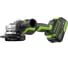 Угловая шлифовальная машина GreenWorks GD24AG, 24V, б/щет, 125 мм, 10500 об/мин,1x4Ач,ЗУ, коробка 3200207VUB 4