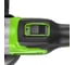 Угловая шлифовальная машина GreenWorks GD24AG, 24V, б/щет, 125 мм, 10500 об/мин,1x4Ач,ЗУ, коробка 3200207VUB 6