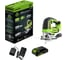 Лобзик GreenWorks GD24JS, 24V, б/щет, 100мм, 800-3000/мин, 4-ст.маятник, алюмниевая подошва, LED, 1x2Ач, ЗУ, коробка 3601407VUA 19