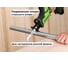 Пила сабельная GreenWorks GPT-CRS-25, 24V, б/щет, 0-3000/мин, рез 80мм по дереву, LED, 1x2Ач, ЗУ, коробка 1200507VUA 5